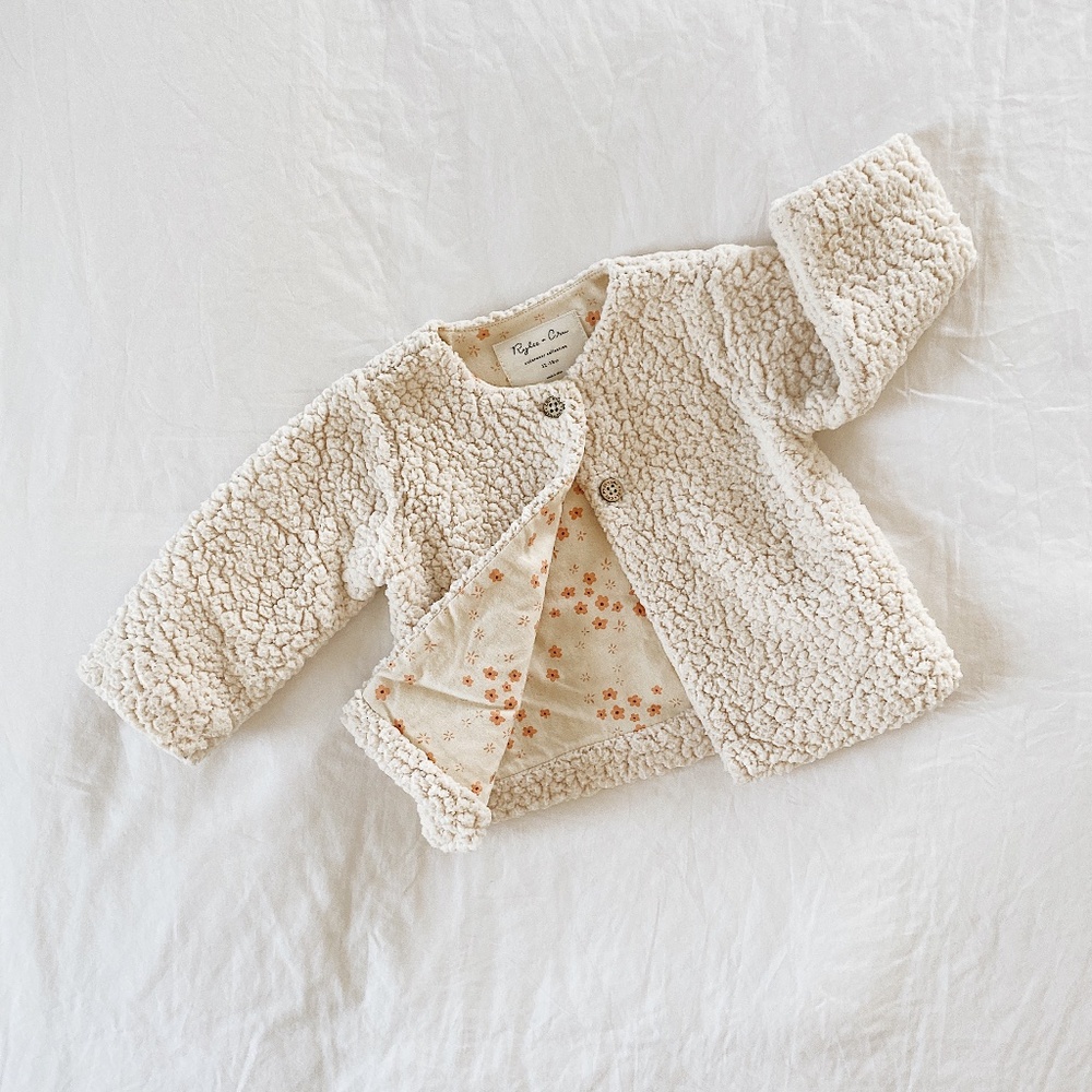 Rylee & Cru Baby Girls Fleece Jacket